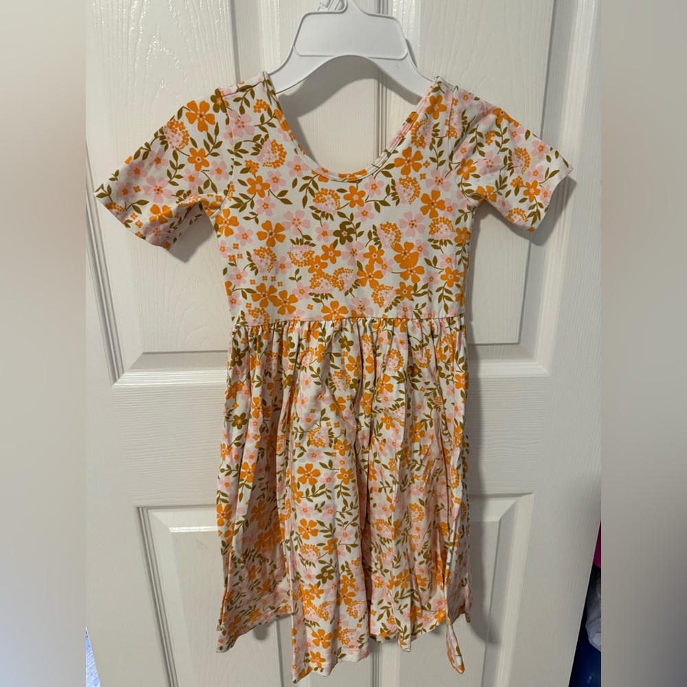 Alice + Ames Short Girls Sleeve Ballet Dress Blossom Bash size 7
